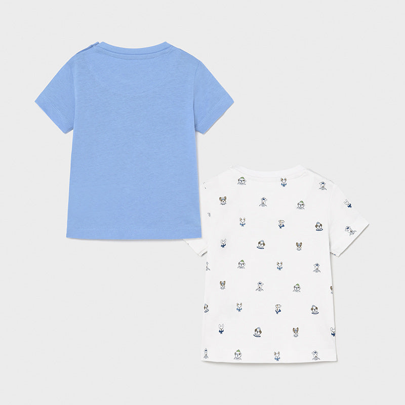 Mayoral Mini Boys Lavender Ocean T-Shirt Set - 1008