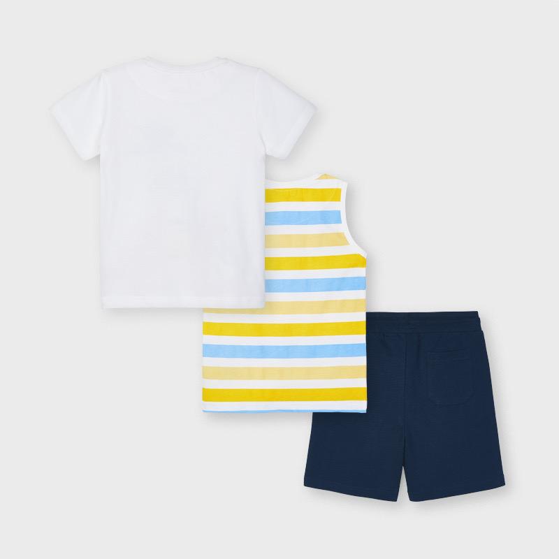 Mayoral Boys Ocean Yellow & Blue Short Set - 3639