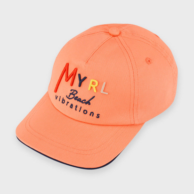 Mayoral Boys Beach Vibrations Apricot Cap - 10065