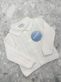 JULIANA Avellana Boys White Cardigan - 26210