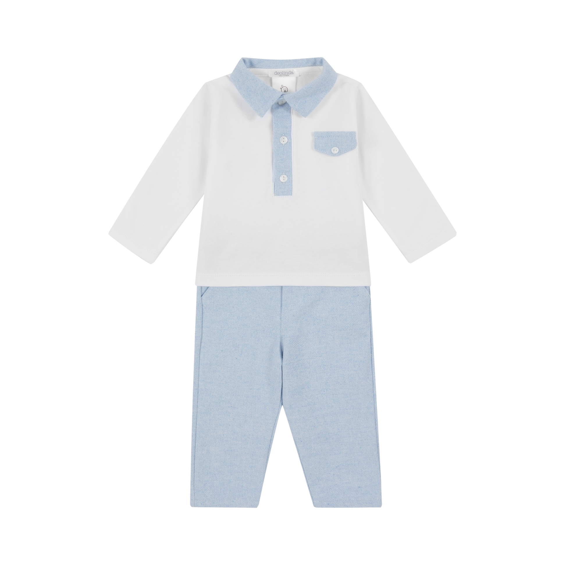 DEOLINDA Lewis Boys Blue Trouser Set - 236608