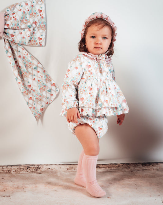BABINE Macaron Baby Girls Dress & Knickers - 2066