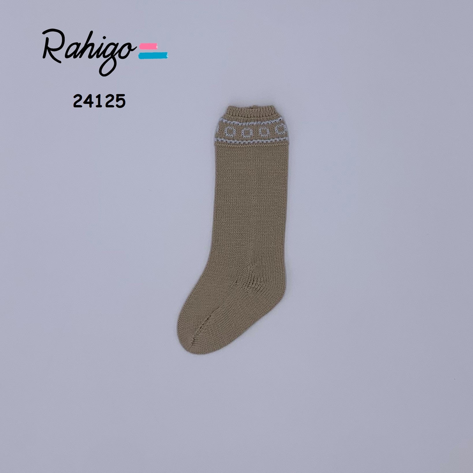 RAHIGO Camel & Blue Boys Socks - 24125