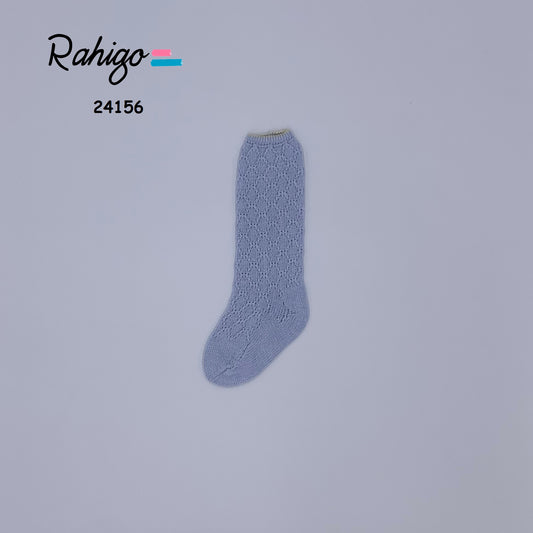 RAHIGO Blue & Cream Boys Socks - 24156