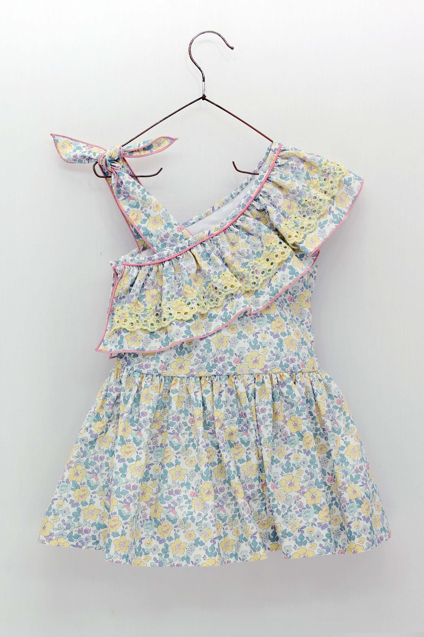 FOQUE Juliette Floral Girls Dress - 6940