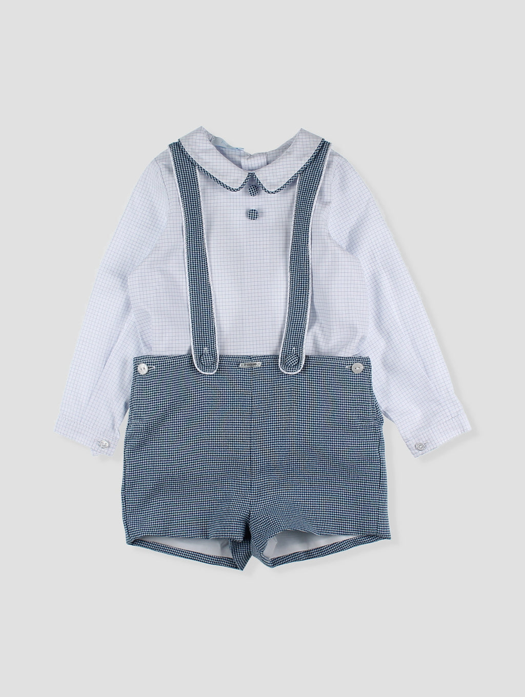 AW24 FOQUE Klein Light Blue Boys Short Set - CLEARANCE SALE
