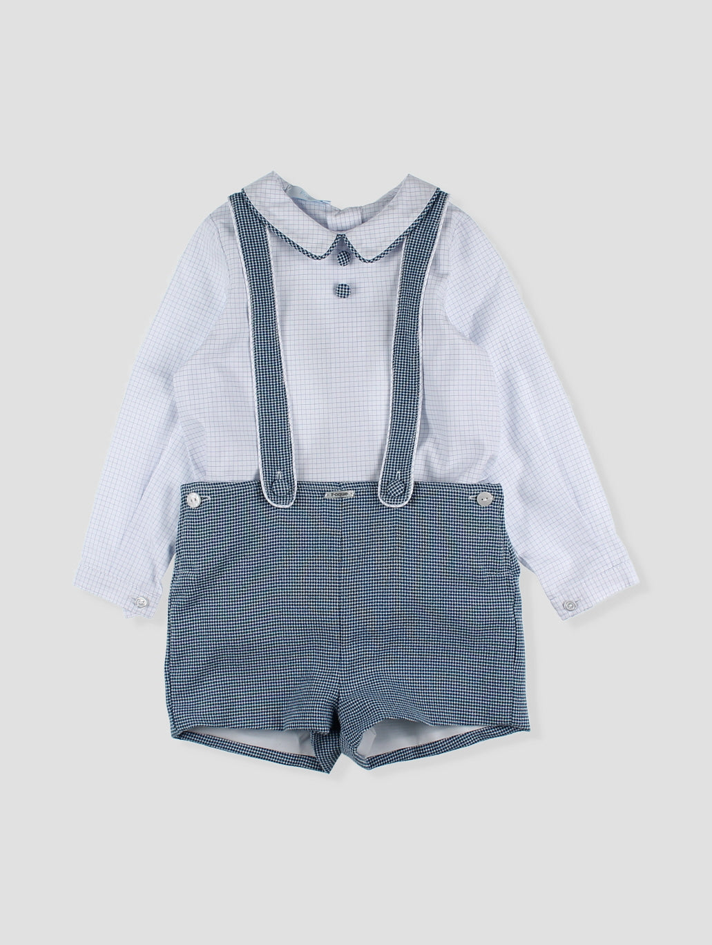 AW24 FOQUE Klein Light Blue Boys Short Set - CLEARANCE SALE