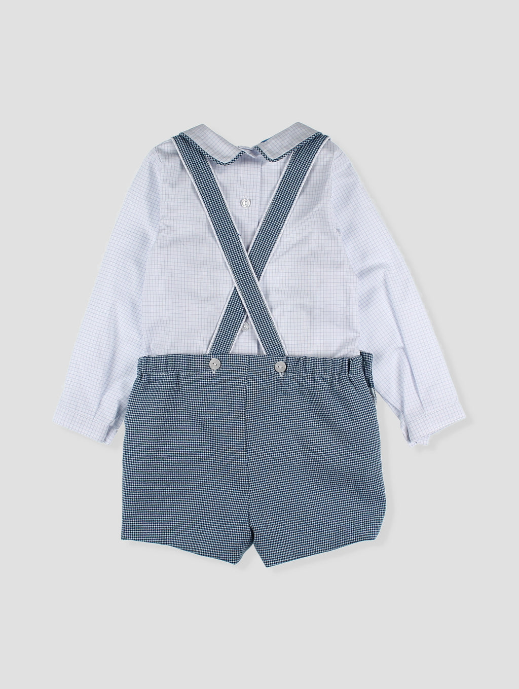 AW24 FOQUE Klein Light Blue Boys Short Set - CLEARANCE SALE