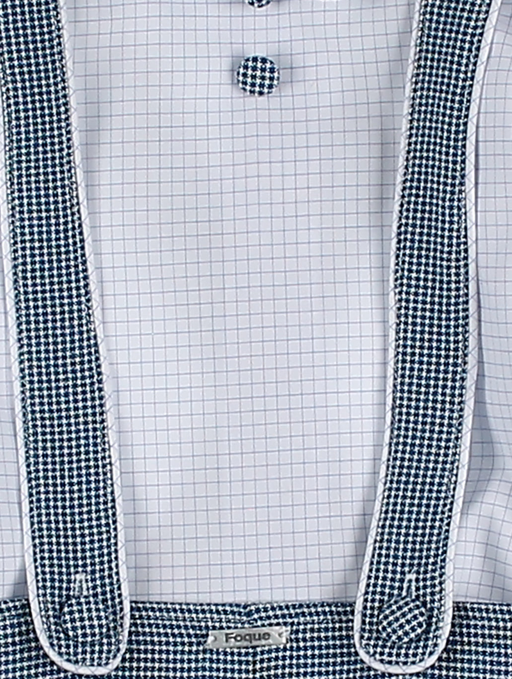 AW24 FOQUE Klein Light Blue Boys Short Set - CLEARANCE SALE