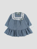 FOQUE Klein Girls Blue Dress