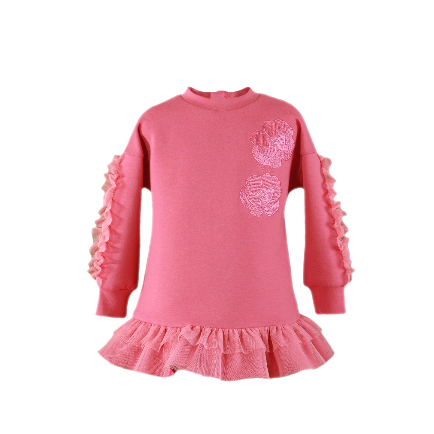 MIRANDA Pink Tulle Girls Dress - 242