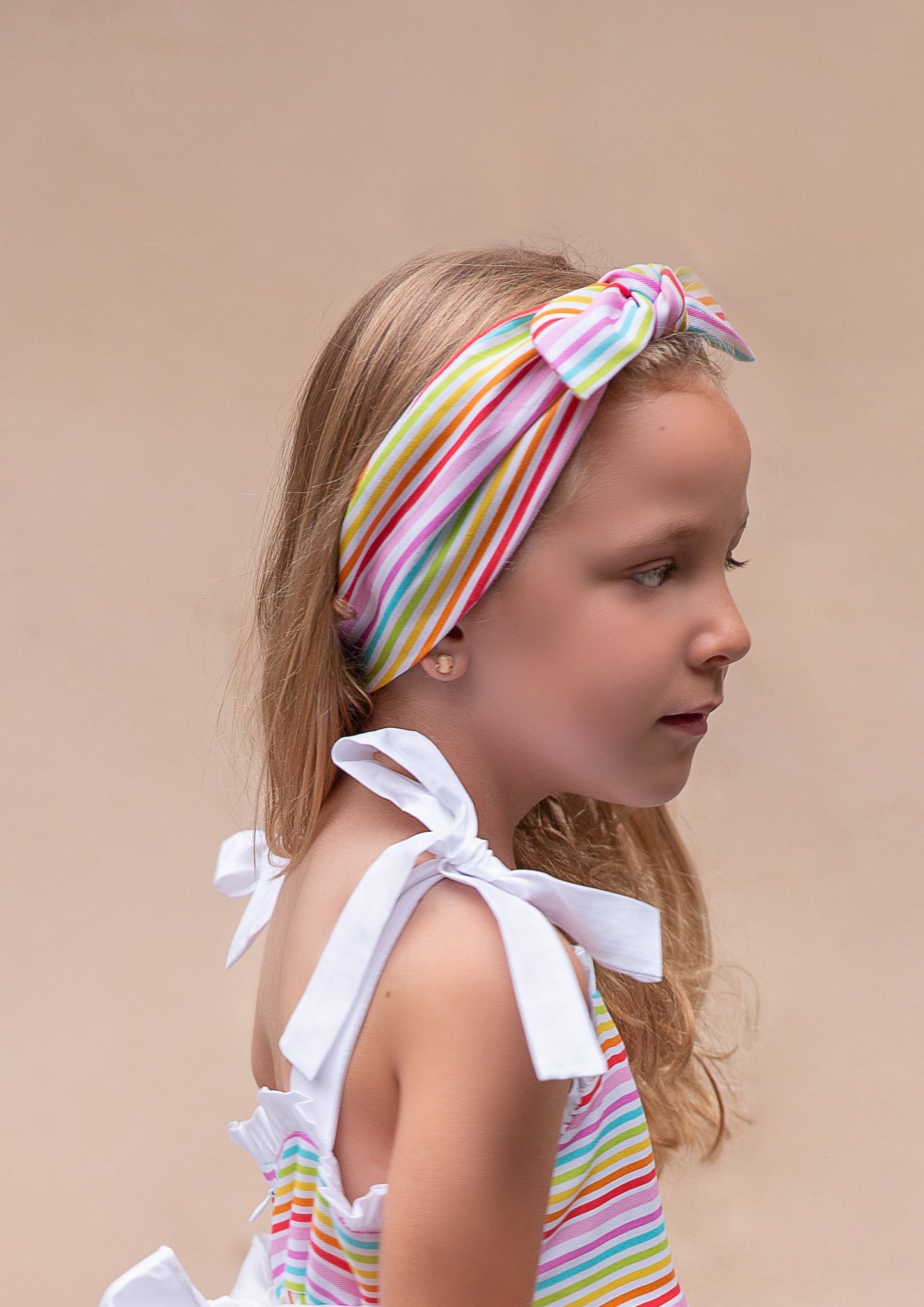 ROCHY Multicoloured Stripe Baby Girls Headband