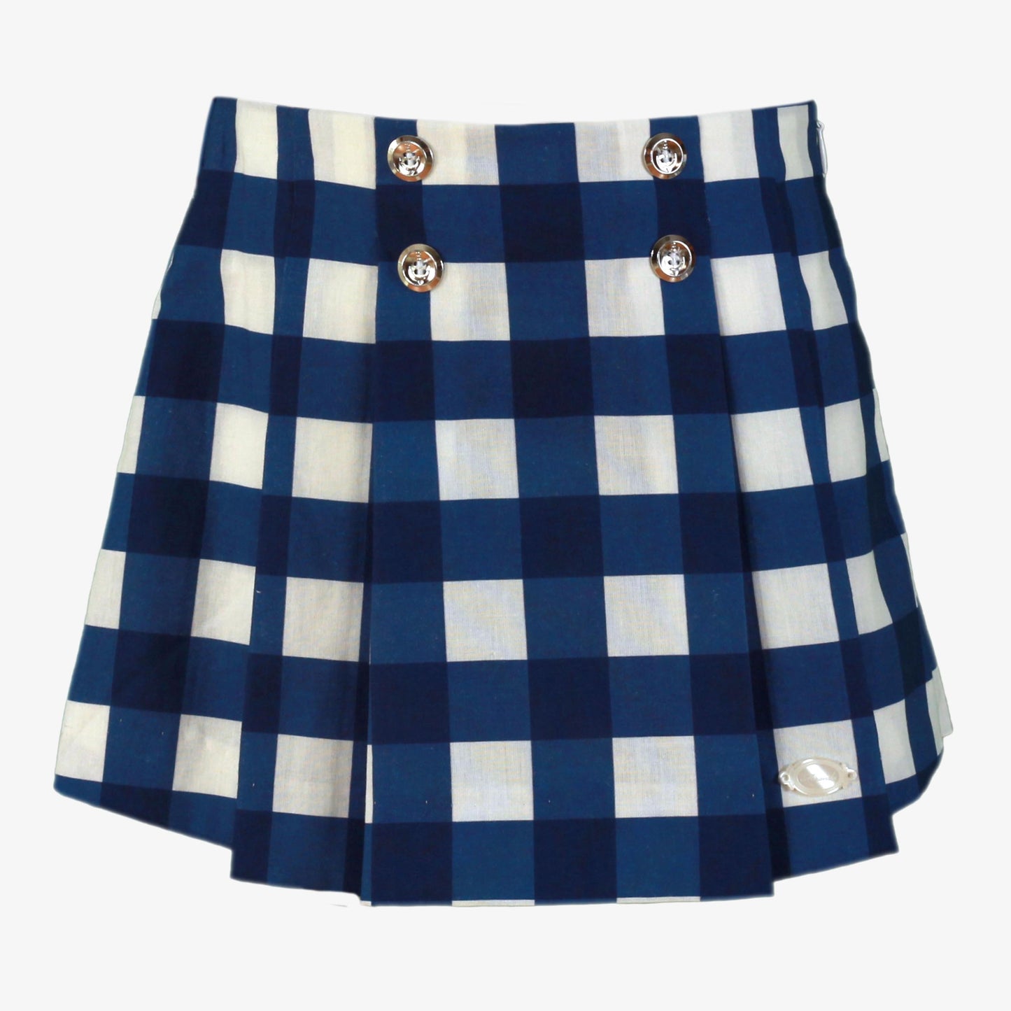 MIRANDA SS25 Navy Girls Anchor Print Skort Set - 250/23