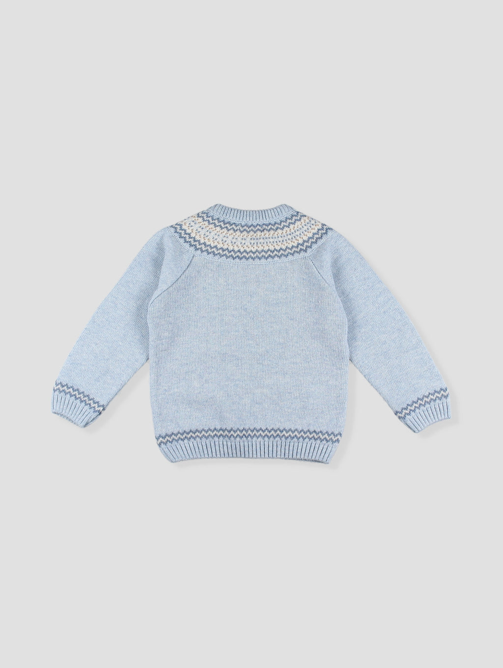 AW25 FOQUE Ladera Boys Blue & Beige H-Bar Short Set with Jumper