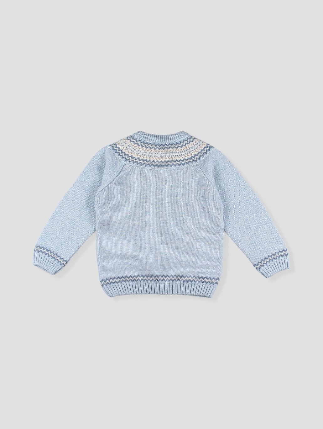 AW25 FOQUE Ladera Boys Blue & Beige H-Bar Short Set with Jumper