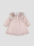 FOQUE Circo Girls Pink Harlequin Dress