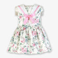 MIRANDA Floral Girls Pink & Green Dress - 252V