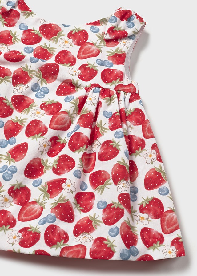 Mayoral Girls Strawberry Sun Dress 1811 - alternate view