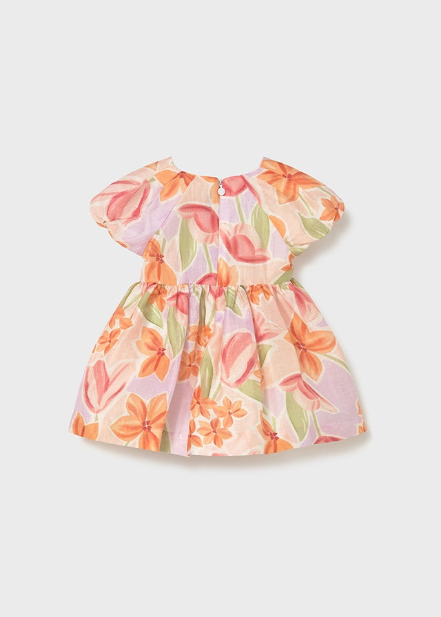 PRE ORDER MAYORAL Girls Blossom Multicolour Floral Dress - 1909