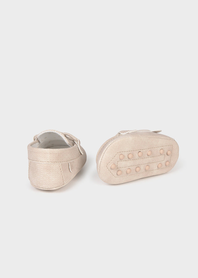 MAYORAL Boys Wheat Moccasin Pram Shoes - 9083