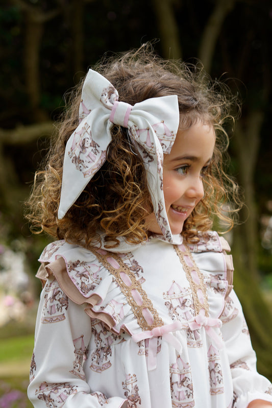 AW25 BABINE Carousel Girls Hair Bow