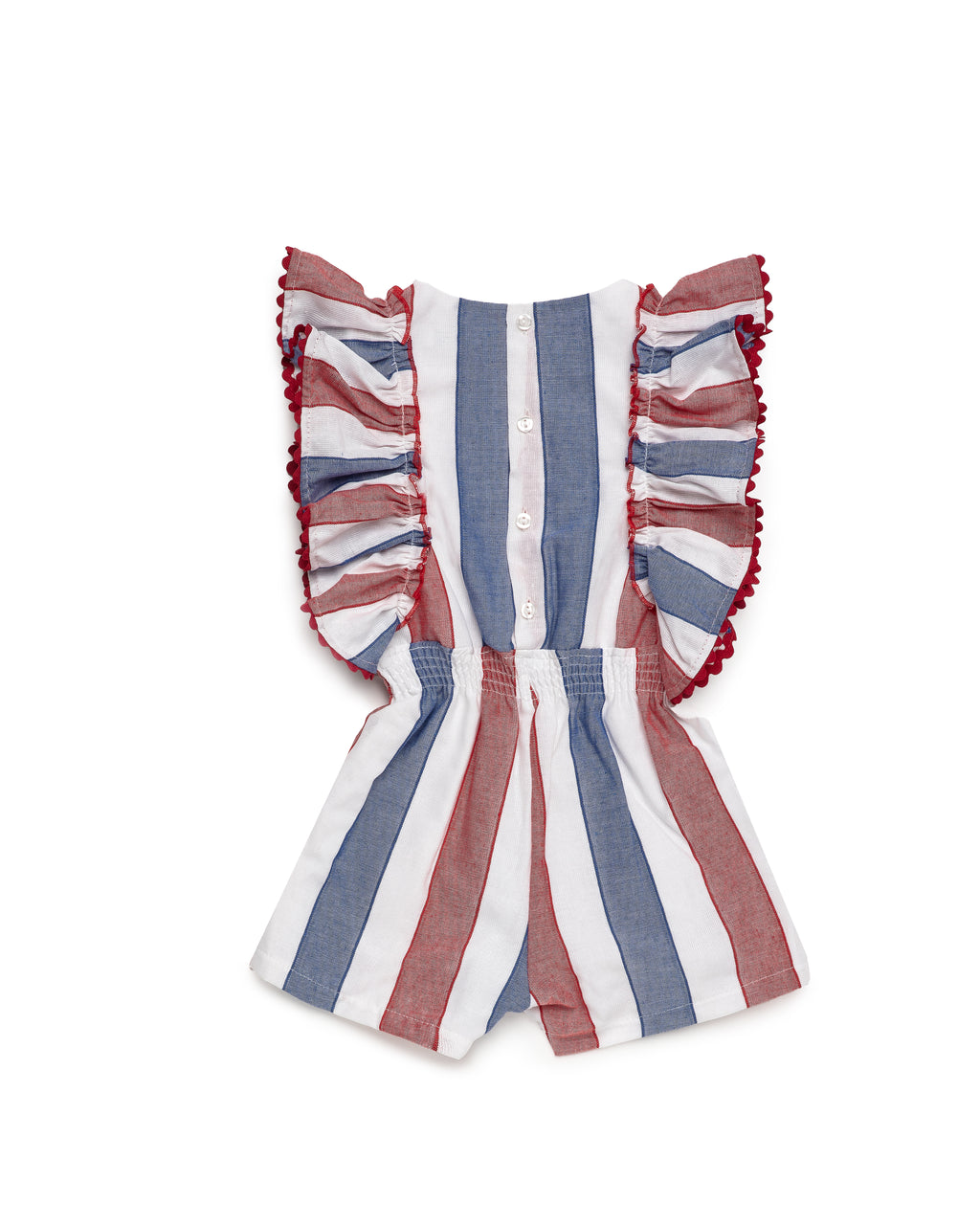 JULIANA Sandia Girls Red & Blue Playsuit - 26181