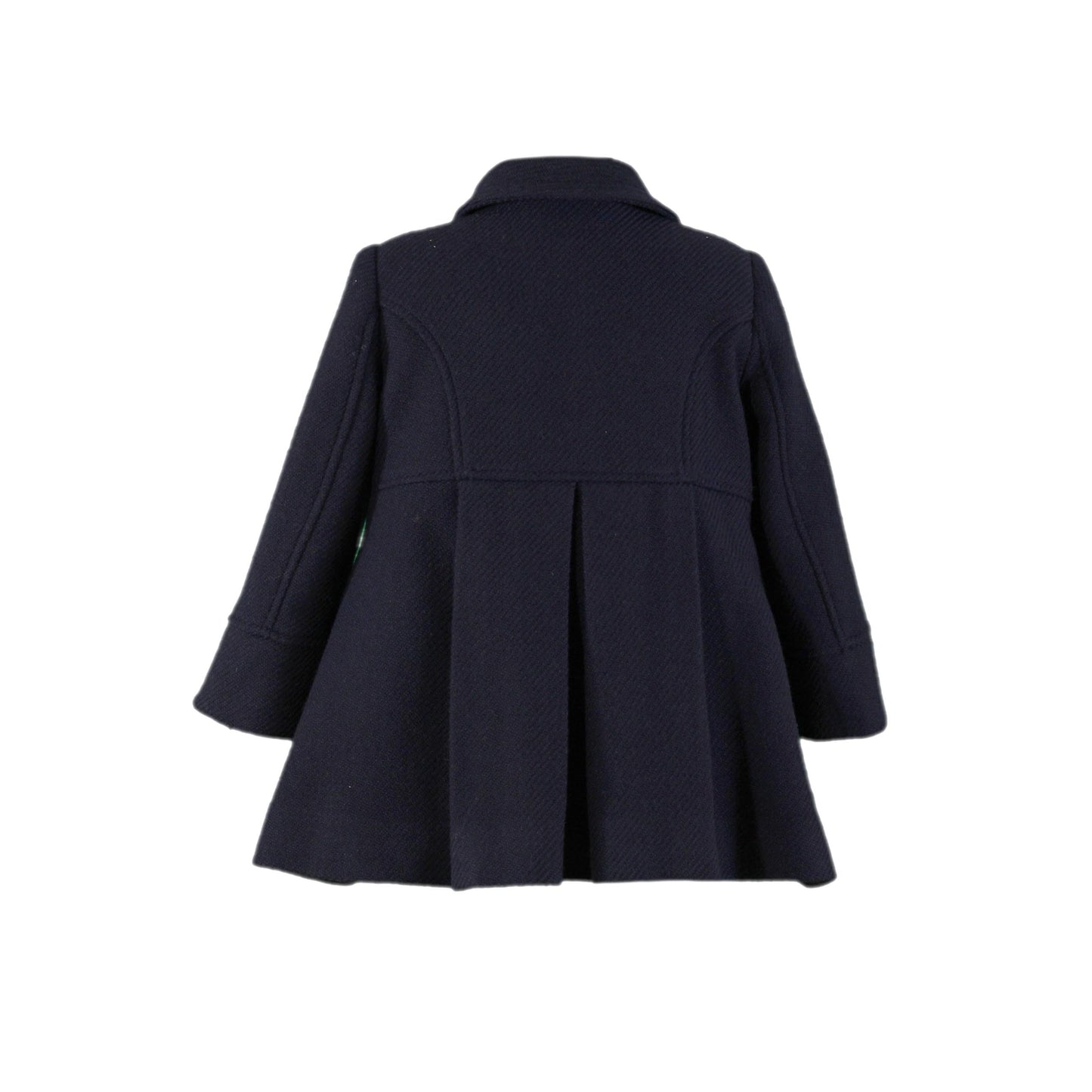 MIRANDA Girls Navy Traditional Style Coat - 266A