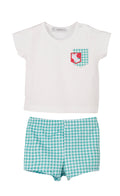 CALAMARO Fresas Baby Boys Strawberry Swim Shorts & Top - 23054