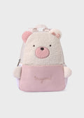 MAYORAL Girls Pink Bear Backpack - 19354