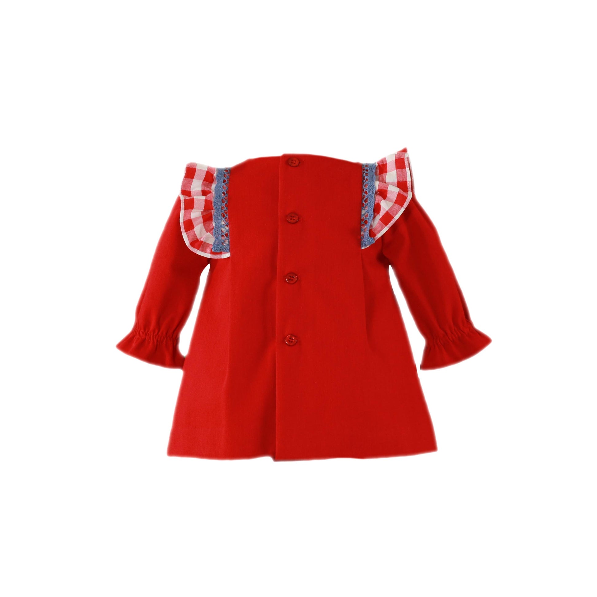 MIRANDA Red Gingham Baby Girls Dress - 32V