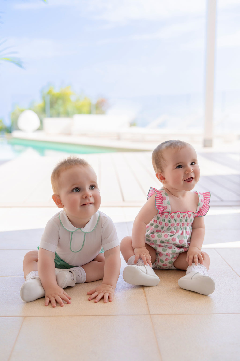 MIRANDA Manzana Boys Green Short Set - 33/23