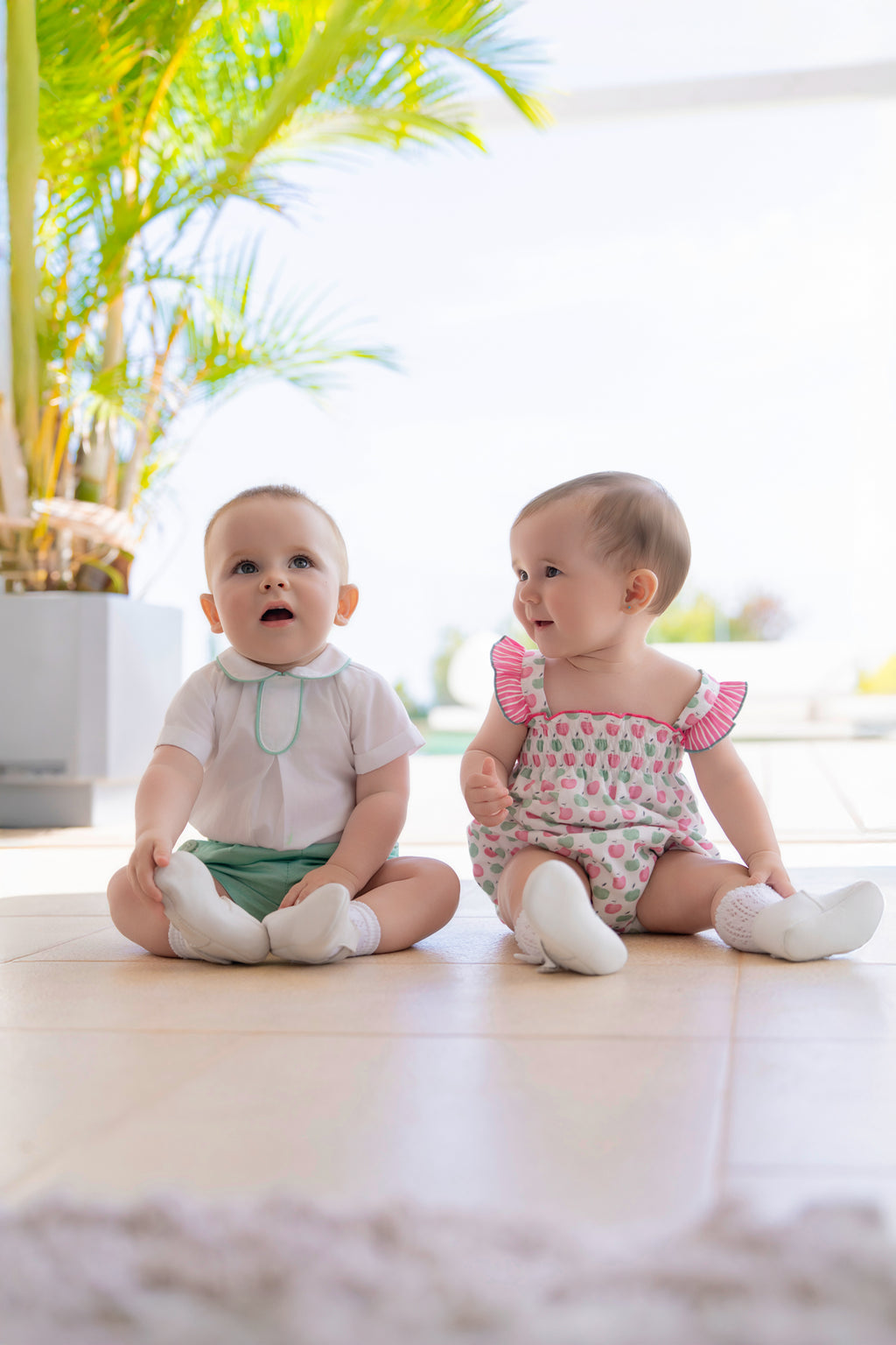 MIRANDA Manzana Boys Green Short Set - 33/23