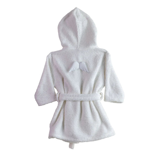 BABY GI Angel Wings White Unisex Bathrobe