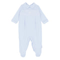 BLUES BABY Girona Boys Blue Cotton Babygrow - BB1819