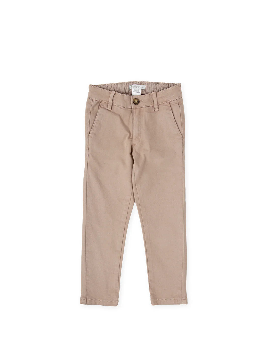TUTTO PICCOLO Boys Grey & Blue Trouser Set with Jumper