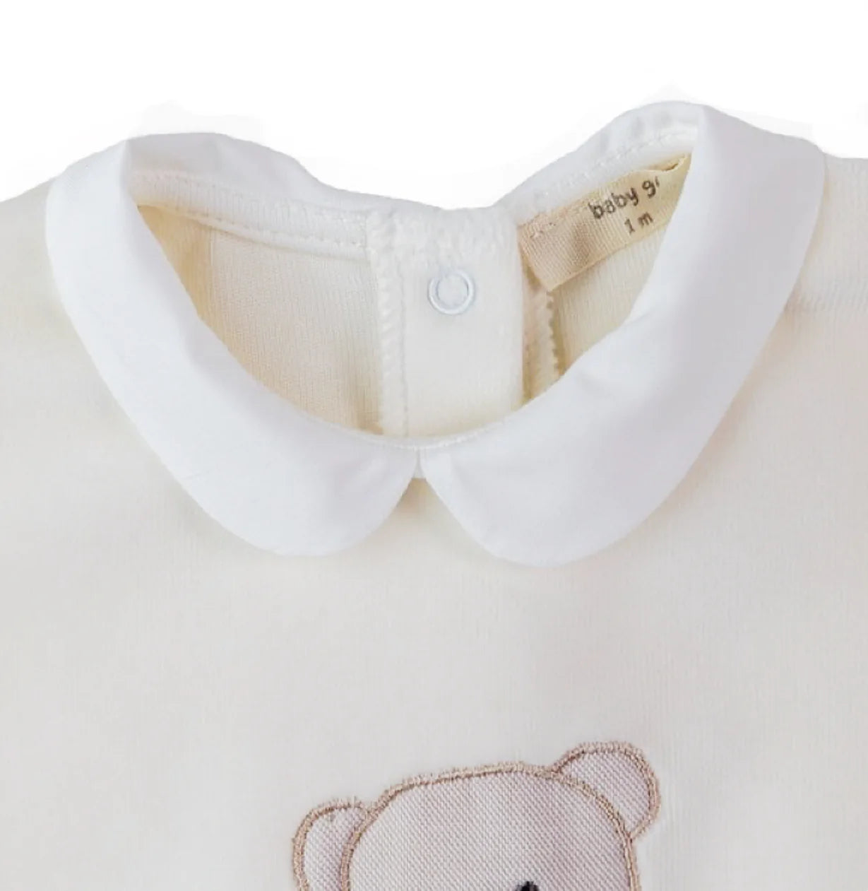 BABY GI Sweet Teddy Unisex Baby Ivory Four Piece Set