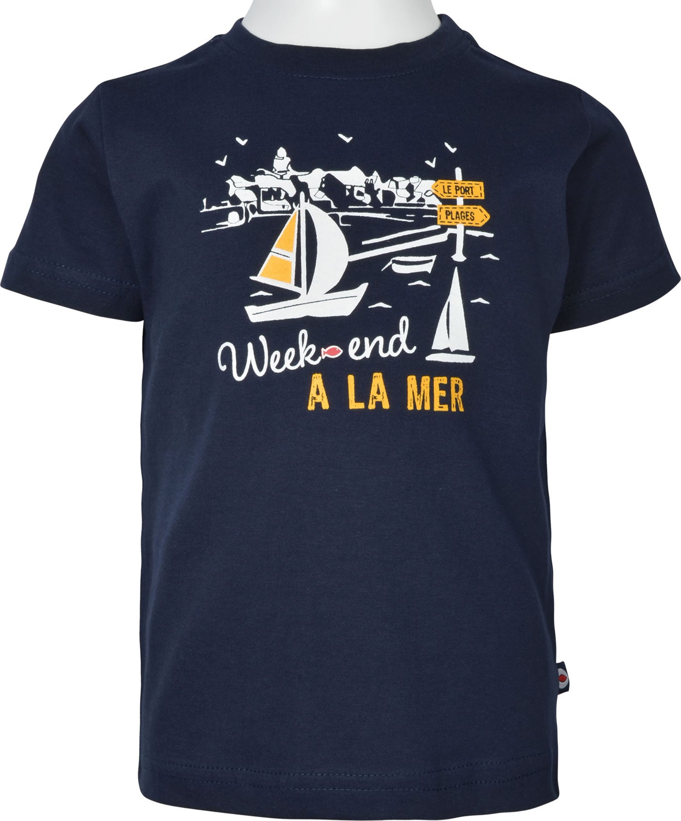 WEEKEND A LA MER Trankil Boys Navy T-Shirt