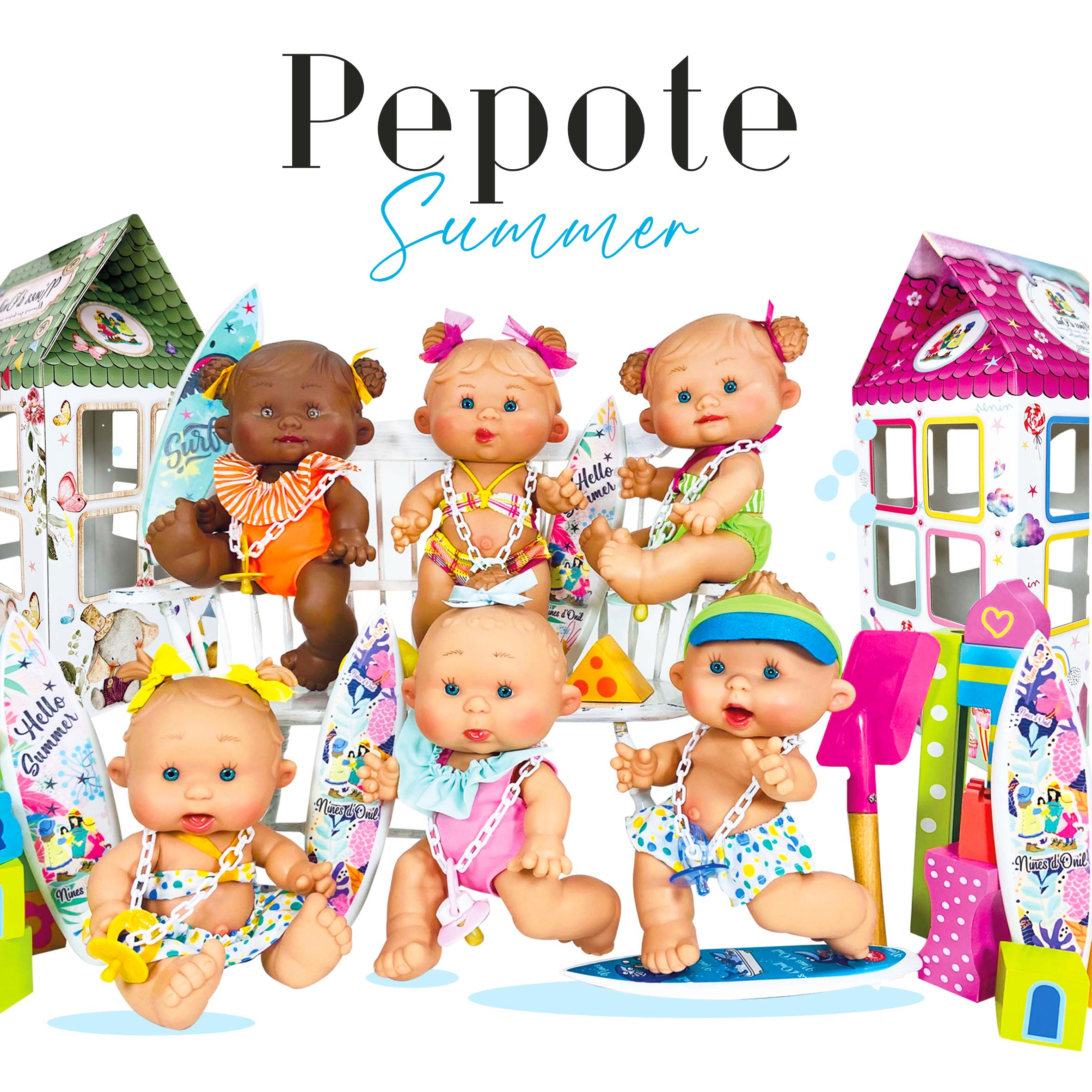 PEPOTES Summer Doll