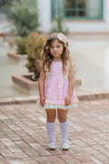 MIRANDA Coral Neon Girls Dress - 252V