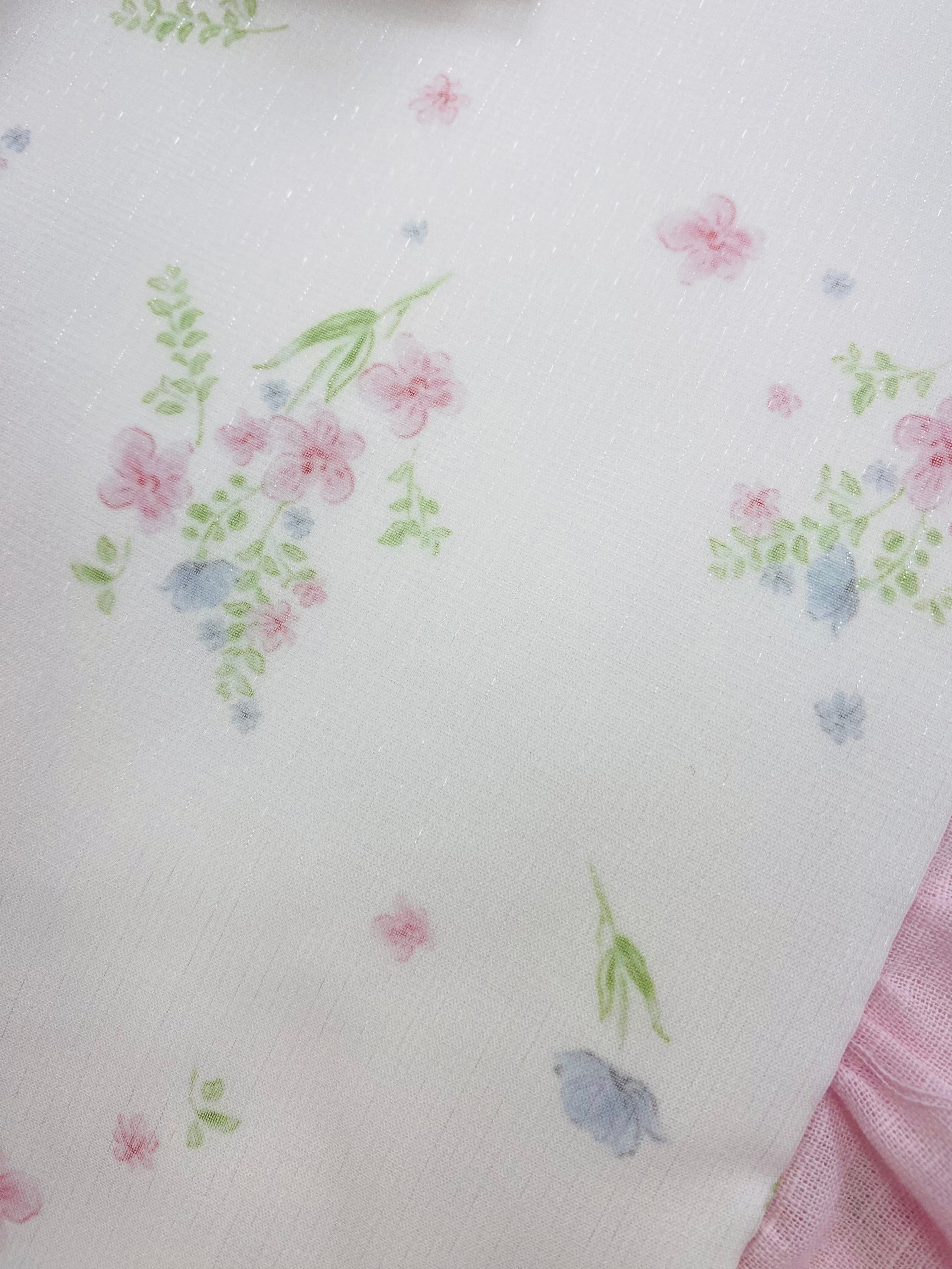 BIMBALO Girls Pink Floral Trouser Set with Blanket & Headband