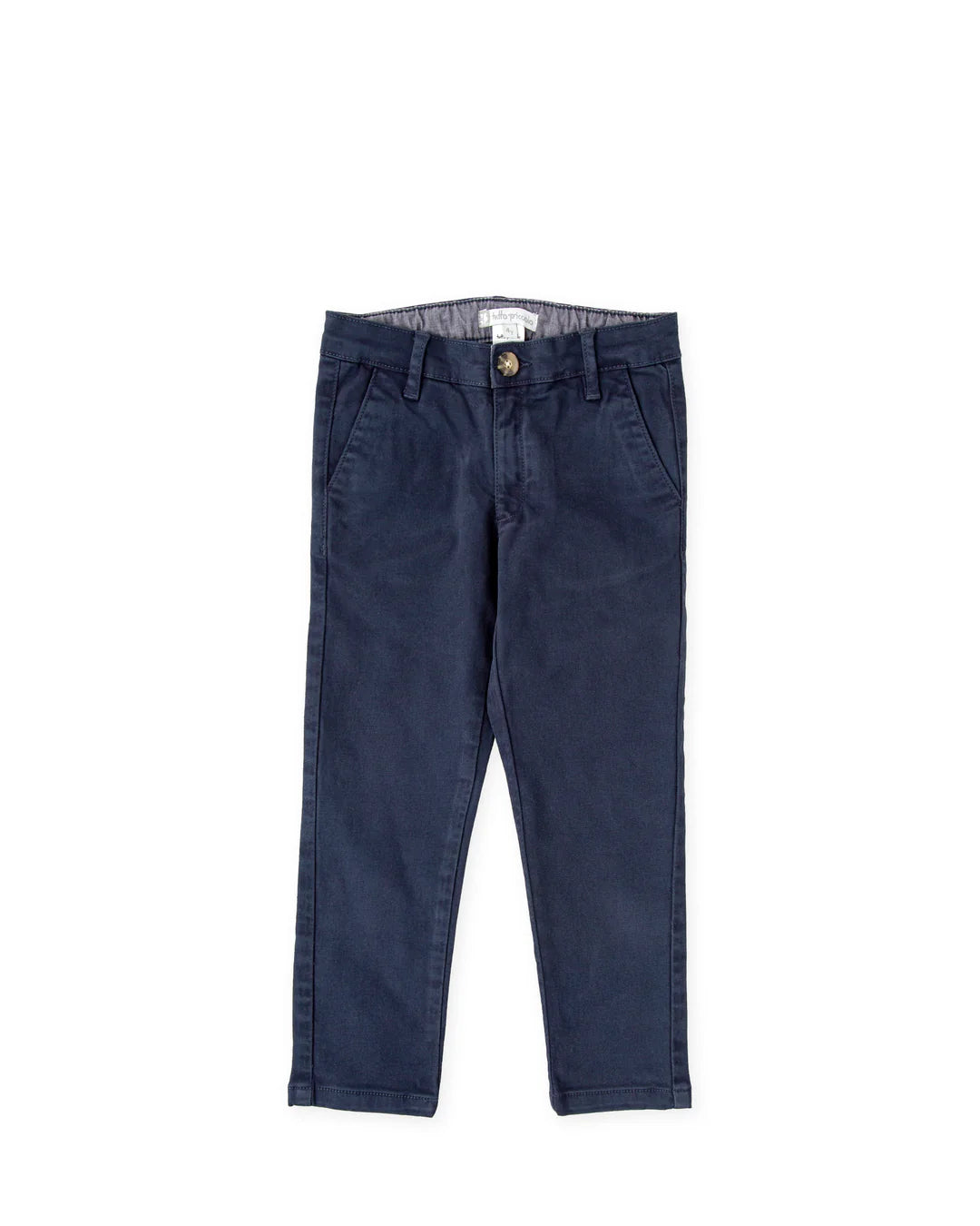 TUTTO PICCOLO Boys Navy Chino Trousers