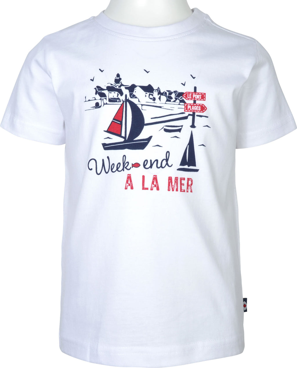 WEEKEND A LA MER Trankil Boys White T-Shirt 
