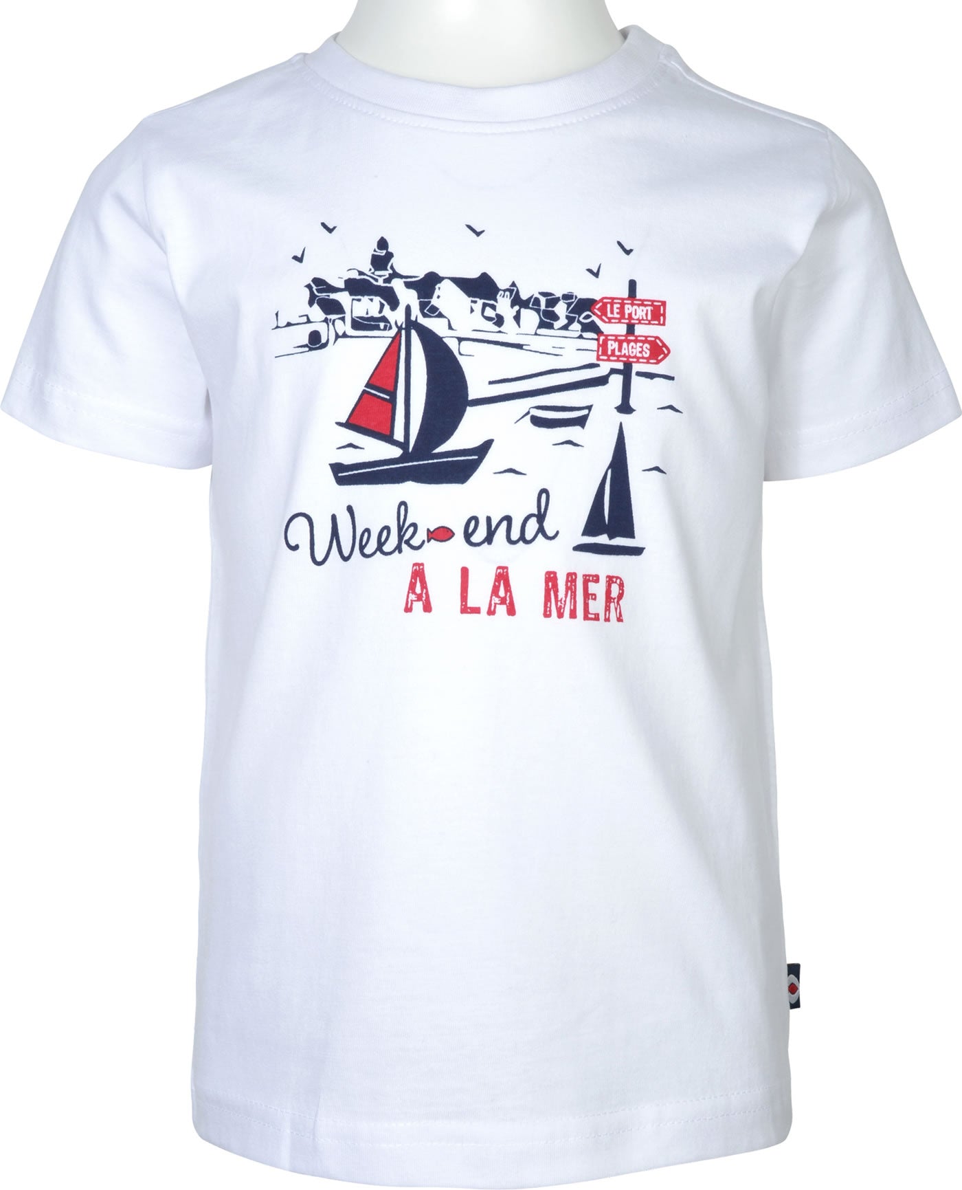 WEEKEND A LA MER Boys Trankil White T-Shirt - 12206