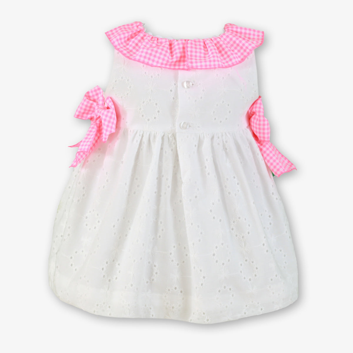 MIRANDA Neon Check Girls Dress - 504V