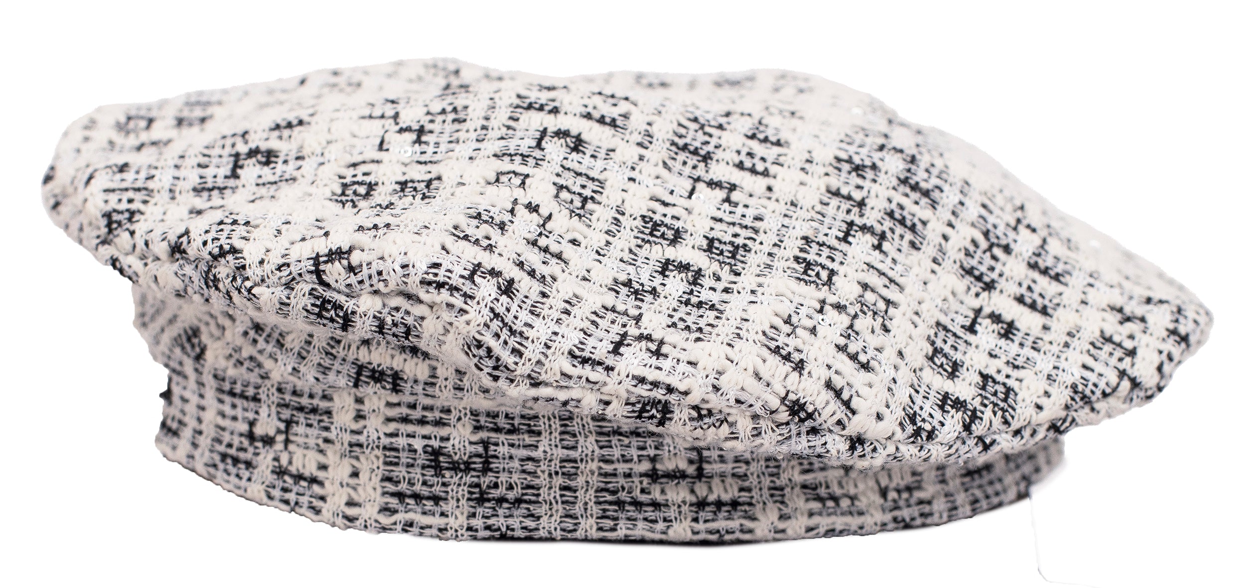 AW25 CALAMARO Alisio Girls Black Tweed Skort Set with Beret - 11259