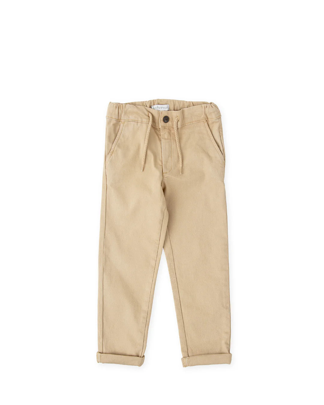 AW25 TUTTO PICCOLO Boys Grey & Beige Trouser Set with Jumper