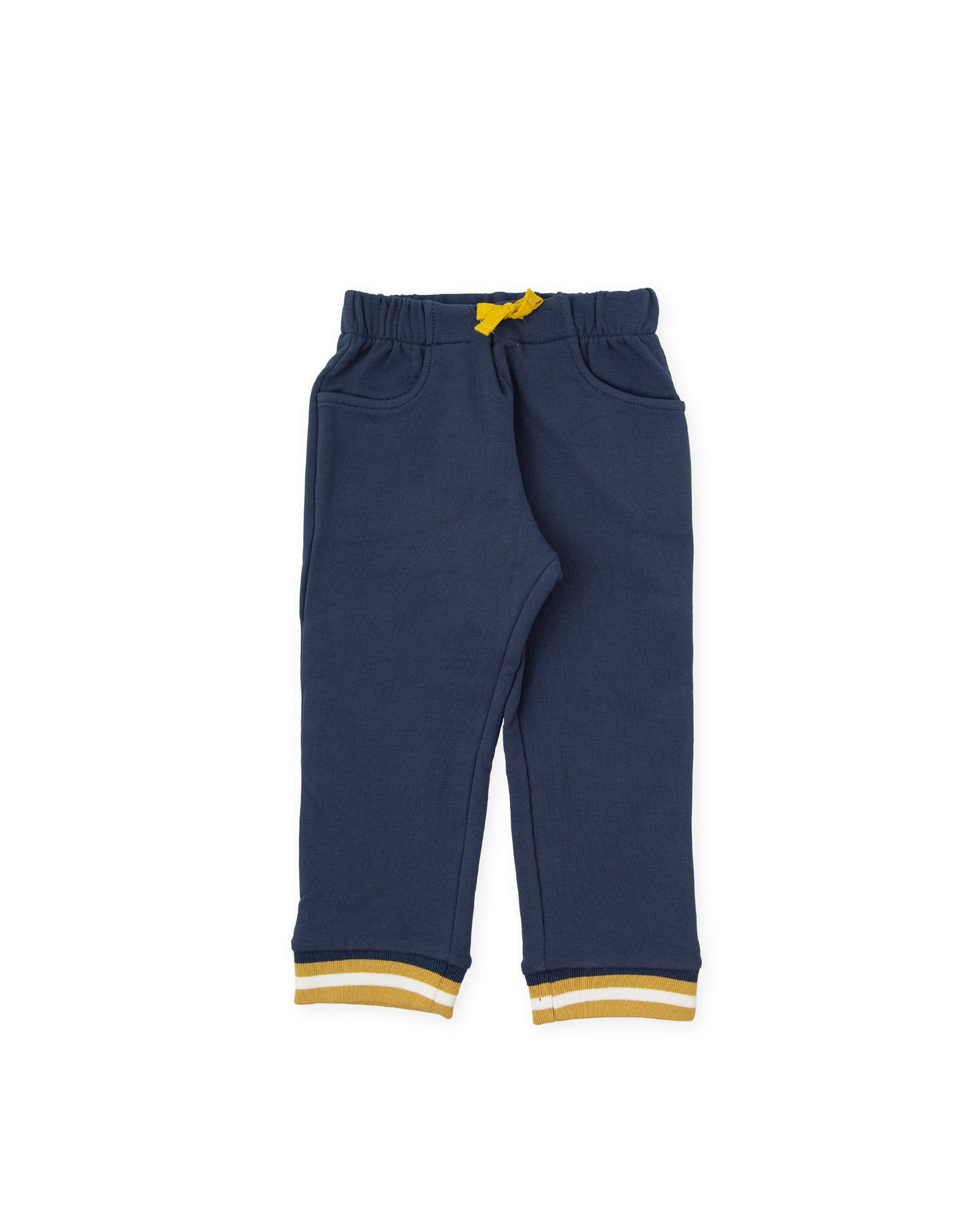 TUTTO PICCOLO Olivo Boys Navy & Olive Jogger Set