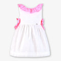MIRANDA Neon Check Girls Dress - 604V