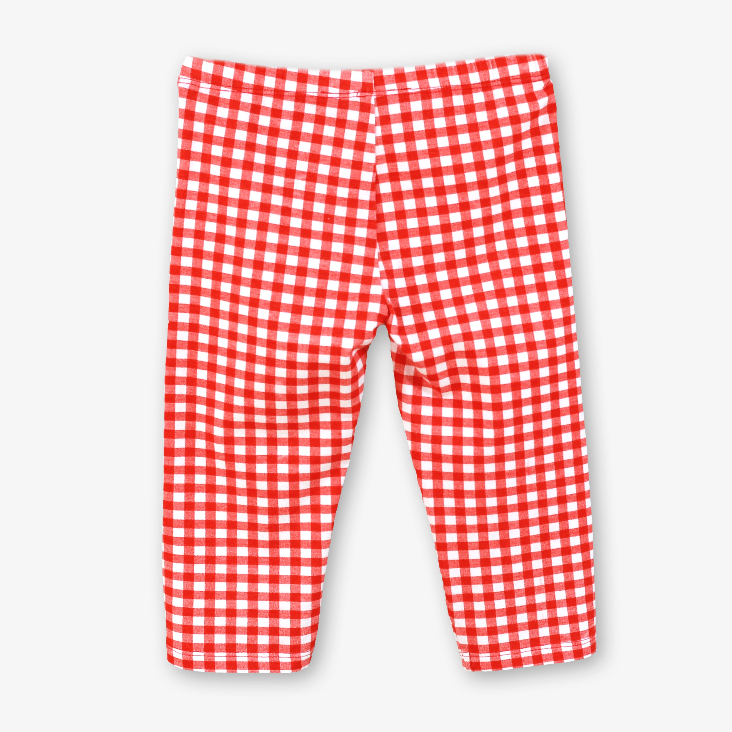 MIRANDA Red Gingham Girls Leggings Set - 624/5