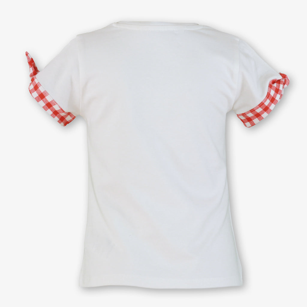 MIRANDA Red Gingham Girls Leggings Set - 624/5